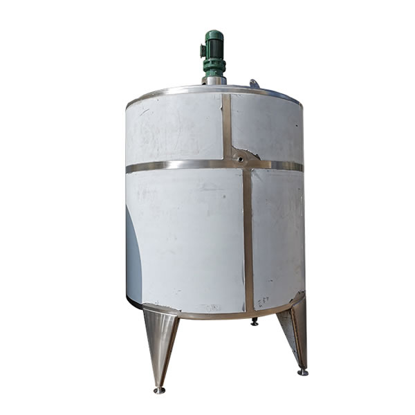 Food Grade 10000L Juice Syrup Heating Mixing Tank With Agitator