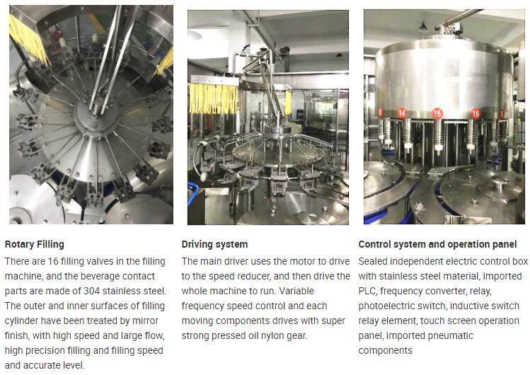 Línea de producción de agua embotellada de 2000BHP, 4000BHP, 6000BHP y 10000BHP