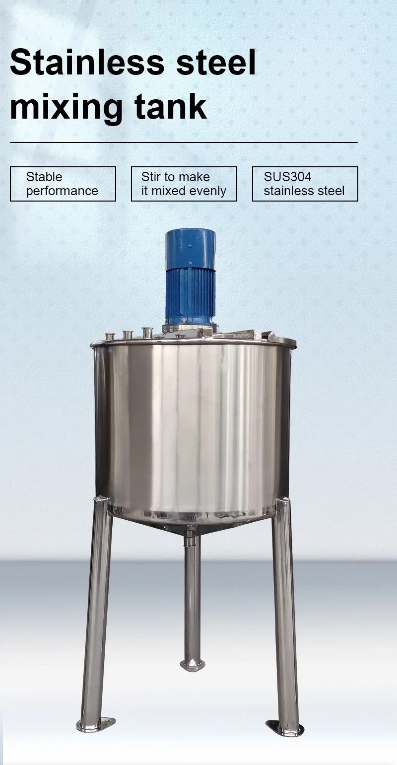 400L Stainless Steel High-Speed Paint and Resin Mixing Tank