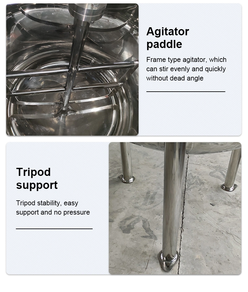 Single-Layer Stainless Steel Mixing Tank for Liquid Feed Additives