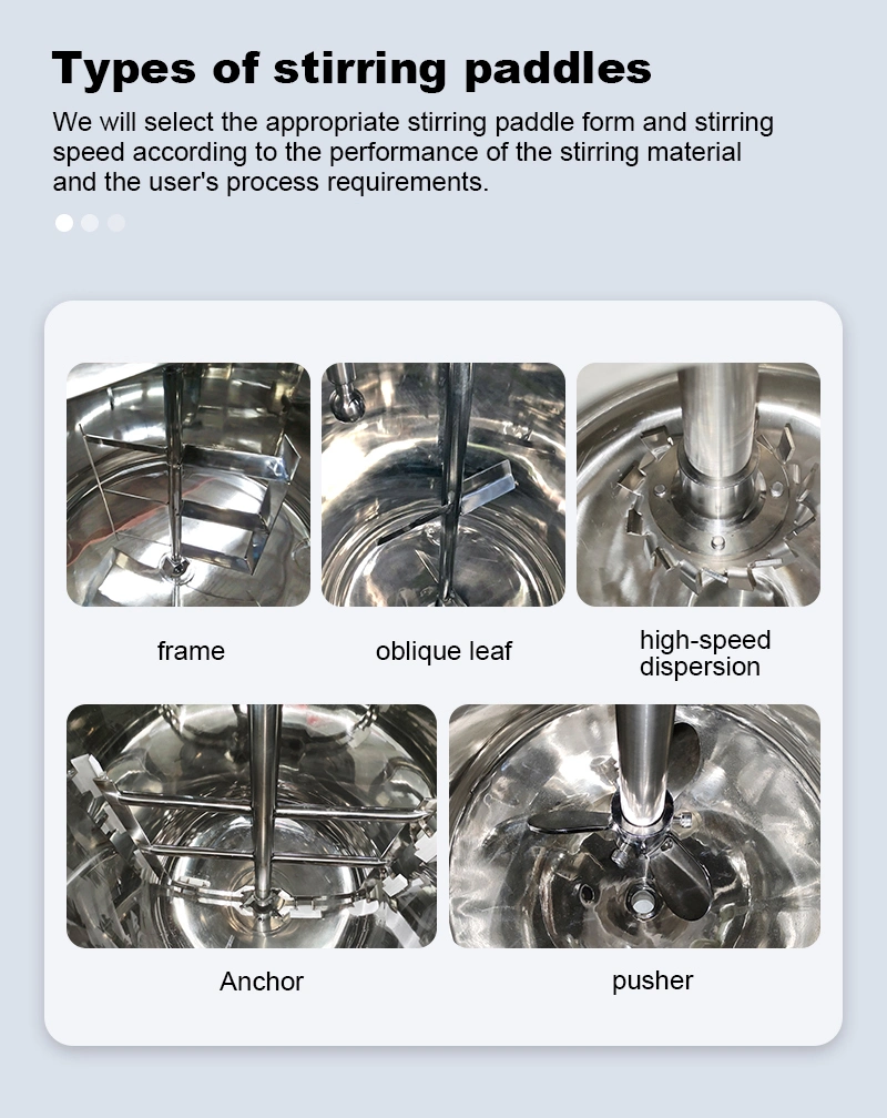 Electric Heating Liquid Soap and Disinfectant Making Machine Mixer Tank