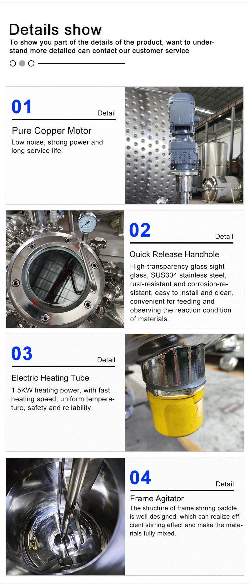 Reator elétrico de elevação hidrotérmica de alta pressão de aço inoxidável de 2000 ml