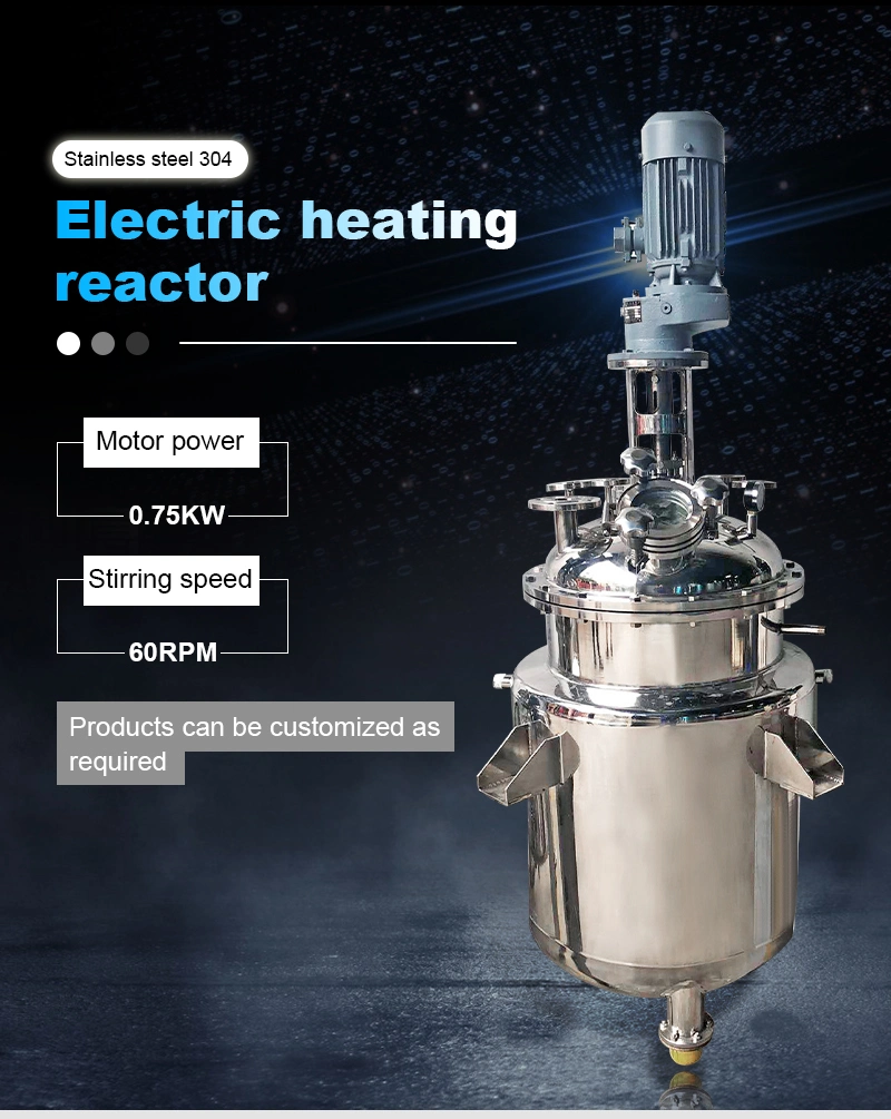 Continuously Stirred Electrically Heated Acrylic Emulsion Reactor