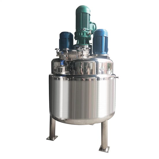 800L Jacketed Triaxial Dispersion Tank Automotive Paint Mixing Machine