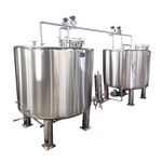 Stainless Steel Mixing Tank Used in Food Industry