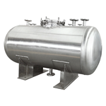 Stainless Steel Chemical Horizontal Oil Storage Tank