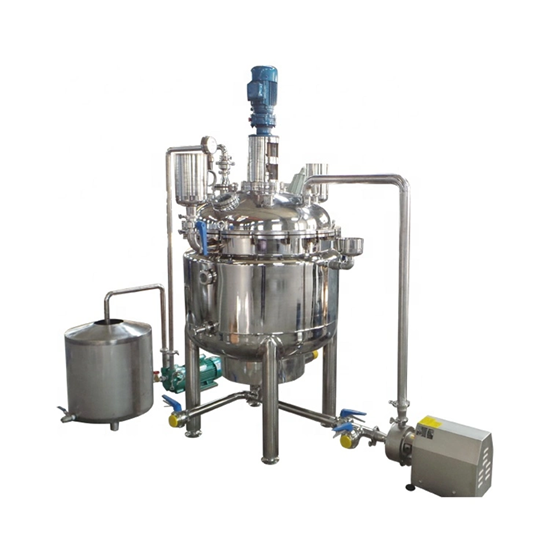 Laboratory Vacuum Emulsifying Tank Meisede Mixing Reactor