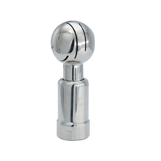 Sanitary Stainless Steel Female Thread Rotary Spray Cleaning Ball