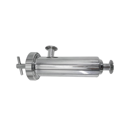 Sanitary Stainless Steel Welding Angle Type Strainer