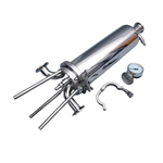 Sanitary Stainless Steel Cartridge Housing Micro Wine Filter