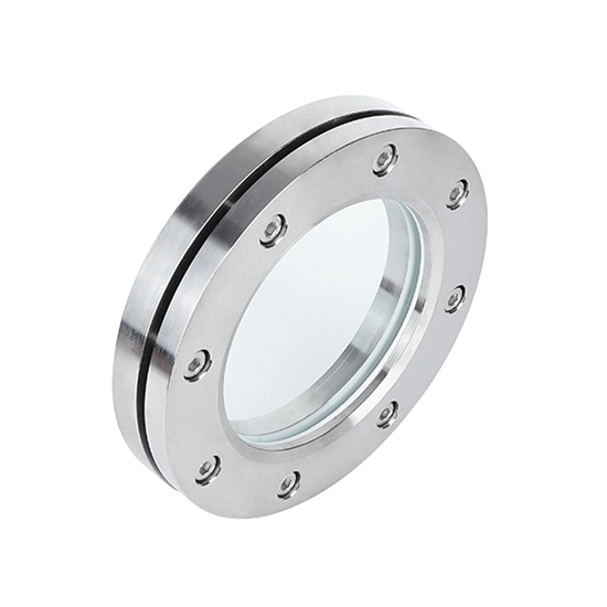 Sanitary Stainless Steel Union Sight Glass With Flange