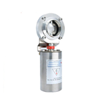 Sanitary Stainless Steel Welding Pneumatic Butterfly Valve