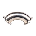 3A Sanitary Stainless Steel 90 Degree Clamp Elbow