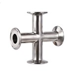 Sanitary Stainless Steel Clamp Cross