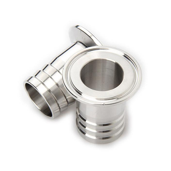 Sanitary Stainless Steel Pipe Clamp End Hose Adapter